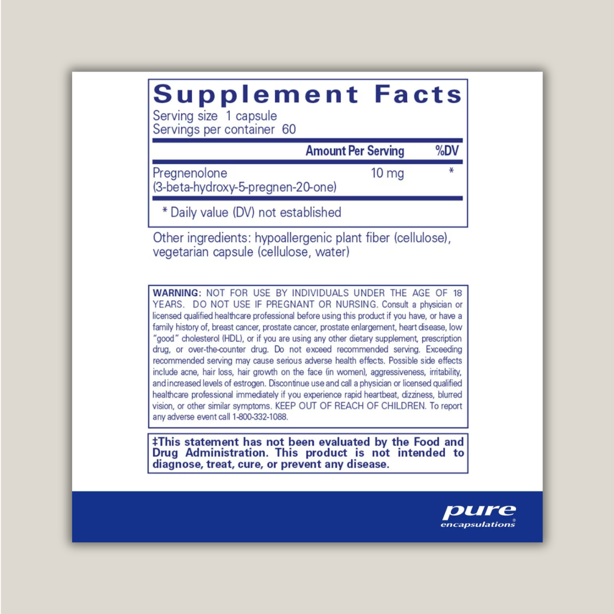 Pregnenolone (10mg)