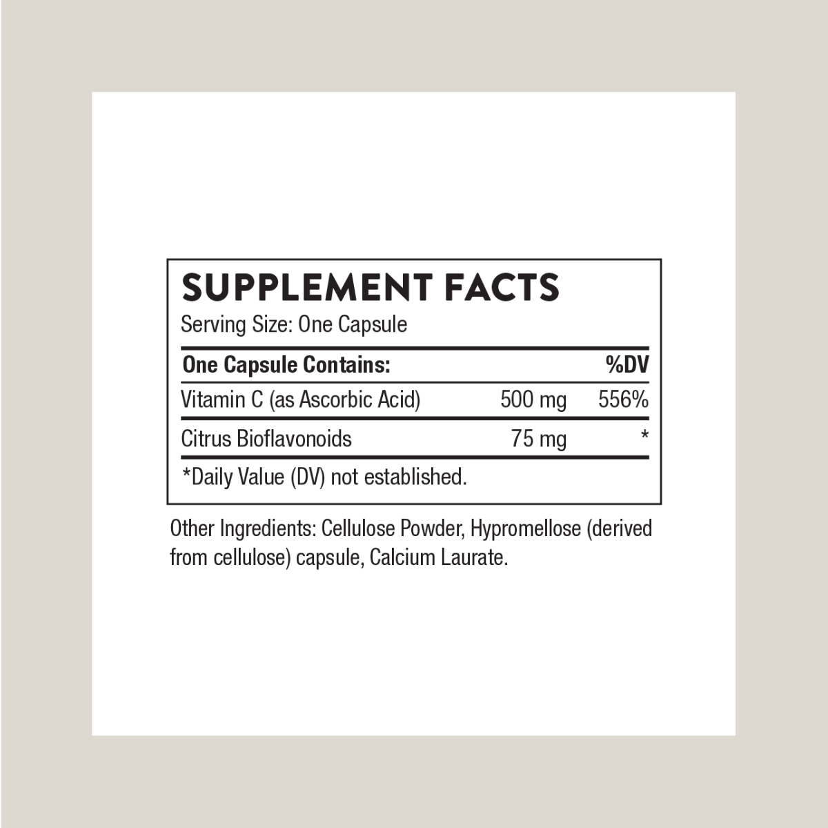 Vitamin C with Flavonoids