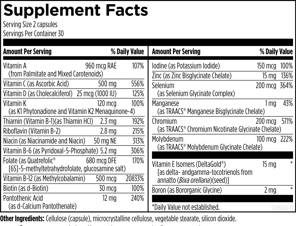 Optimal Multi Vitamin