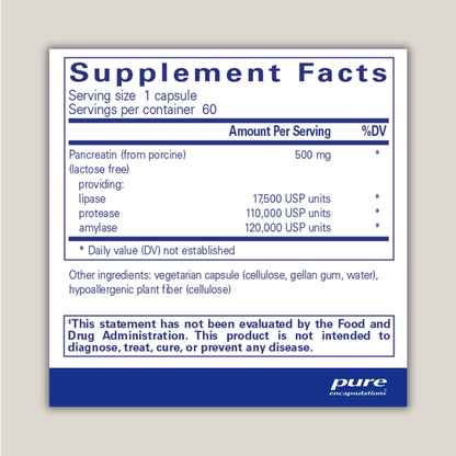 Pancreatic Enzymes